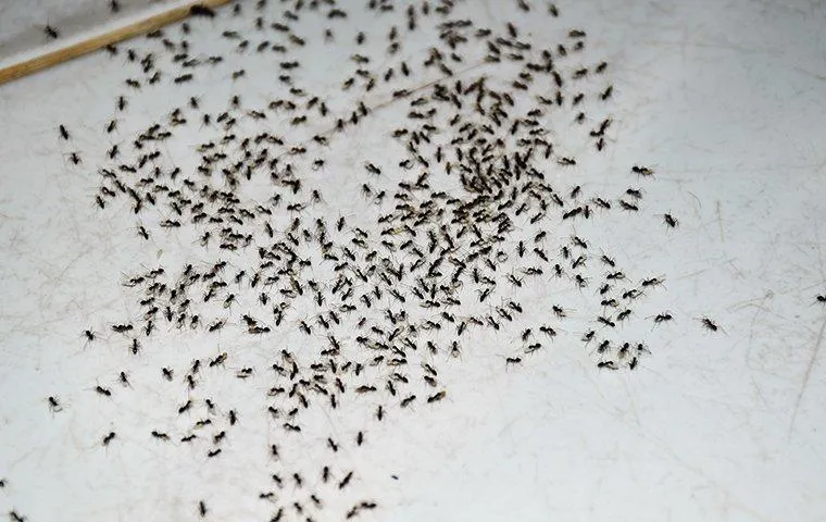 100's of ants